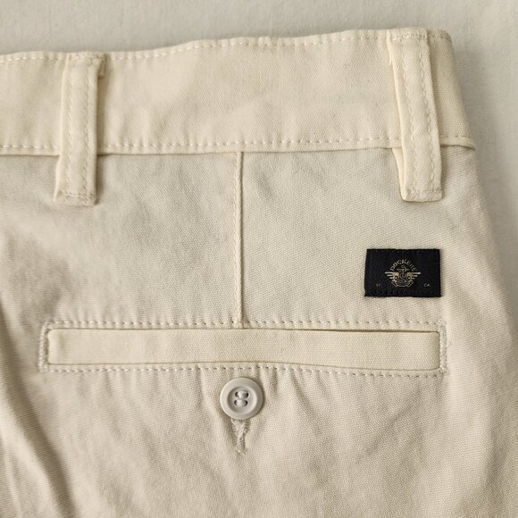 Dockers Mens Straight Fit White Khaki Chino Pants 32x32 Classic Office Slim NWT - Picture 7 of 16
